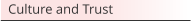 Culture and Trust